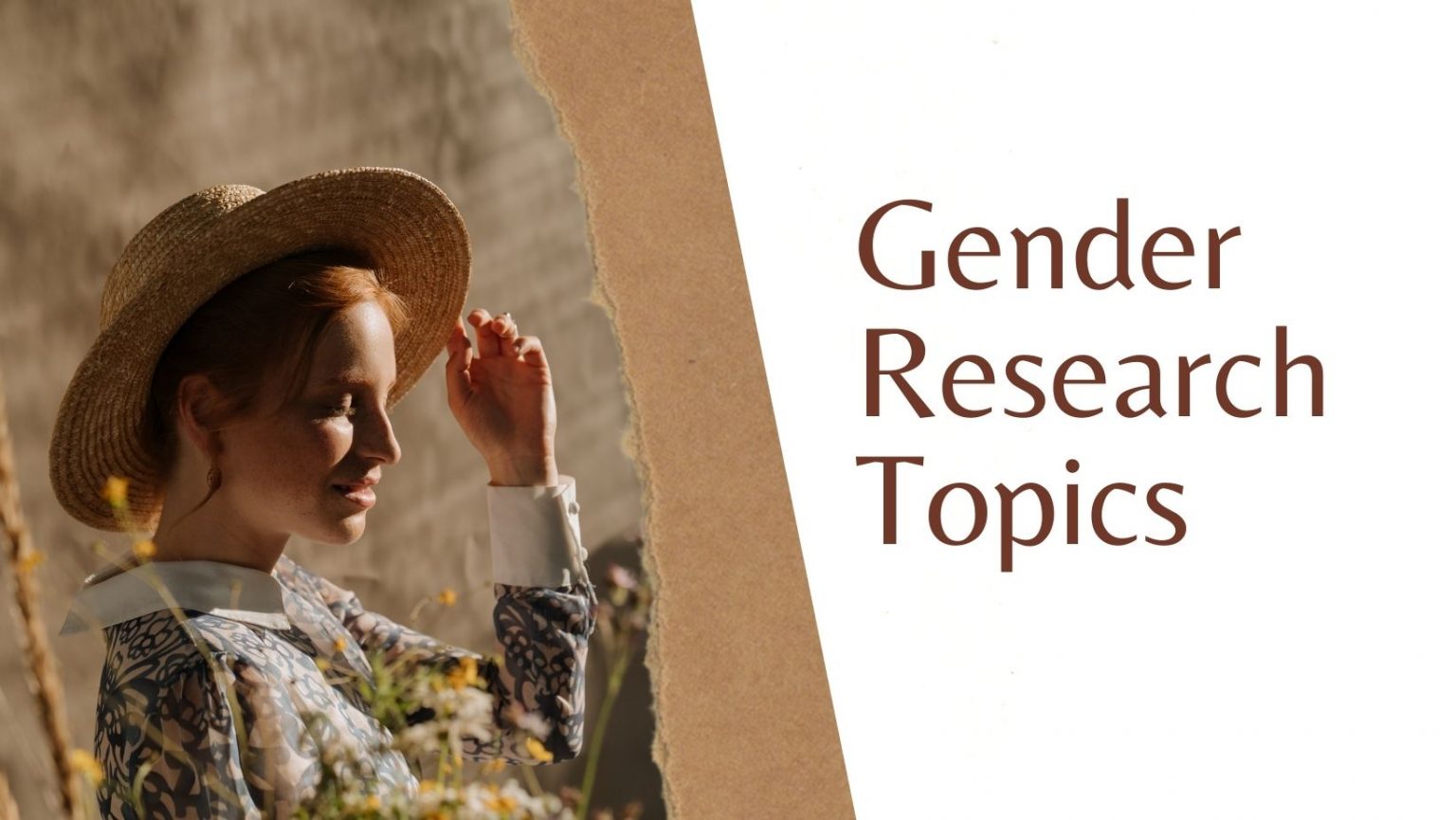 research topics on gender pay