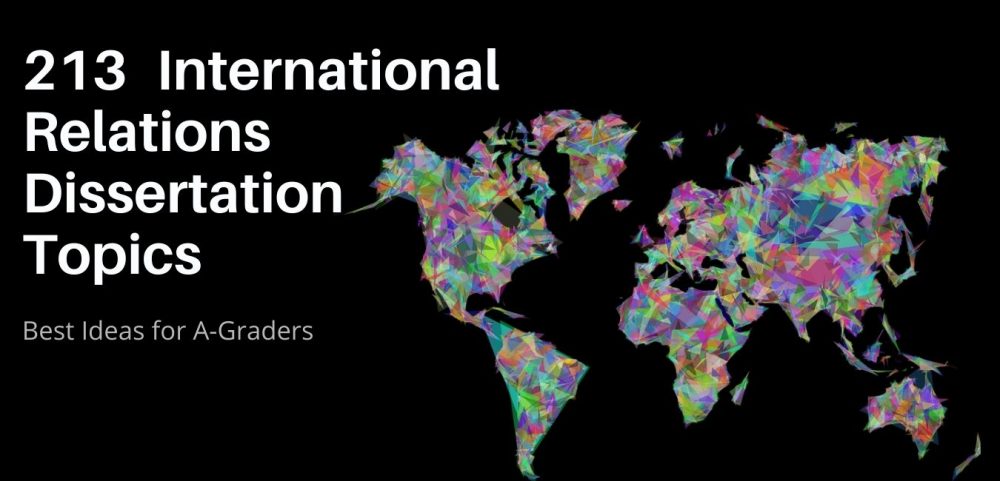 international relations master's dissertation examples