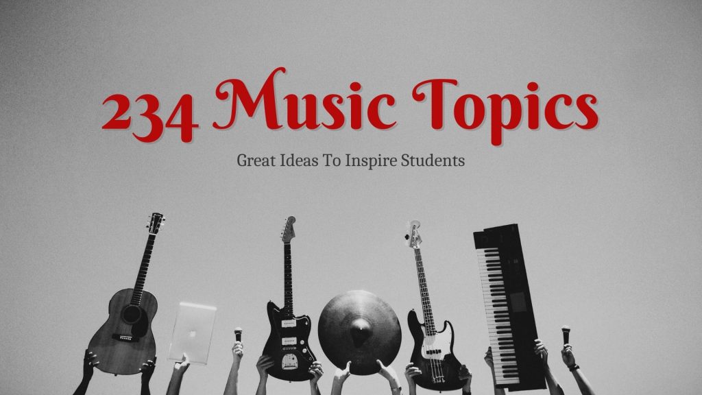 music topics for research paper