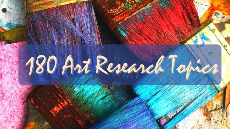 research topics for art history