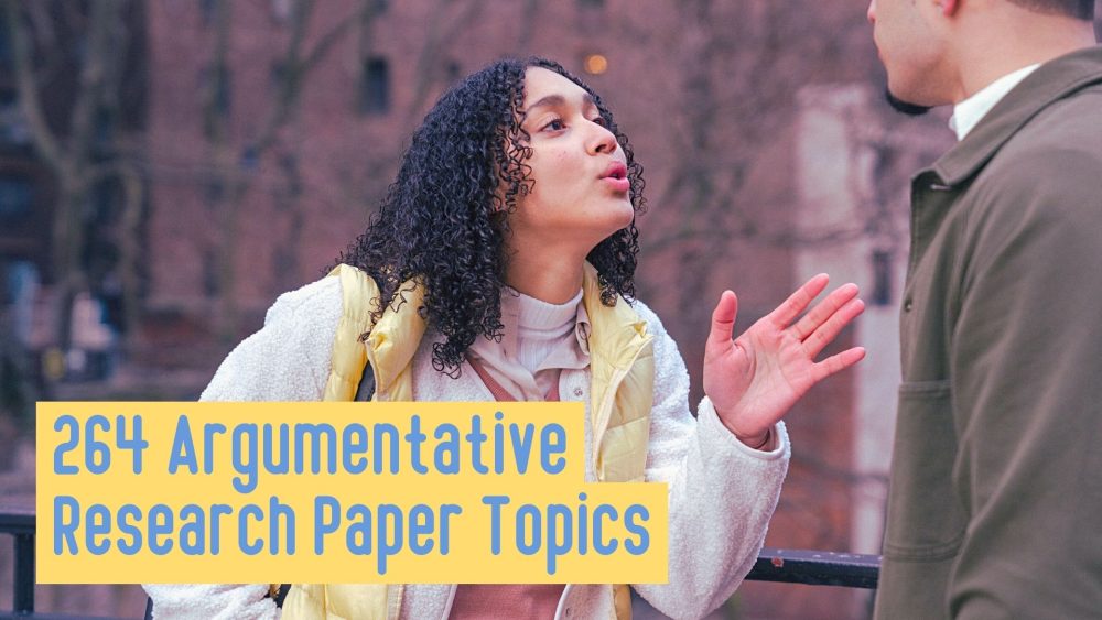 topics to write an argumentative research paper on